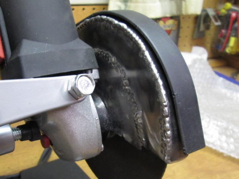 4 1/2 to 6inch cut-off conversion