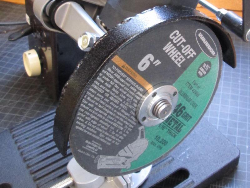 4 1/2 to 6inch cut-off conversion