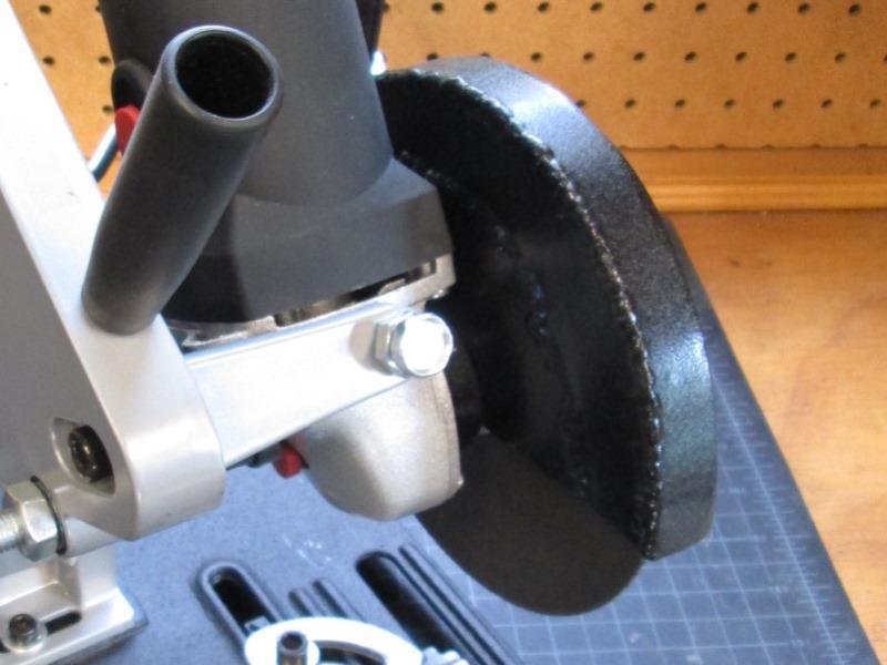 4 1/2 to 6inch cut-off conversion