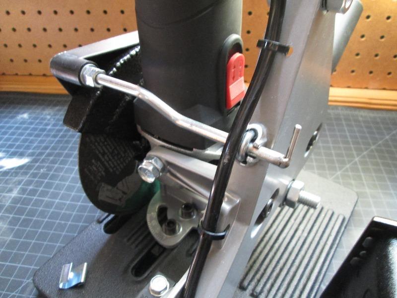 4 1/2 to 6inch cut-off conversion