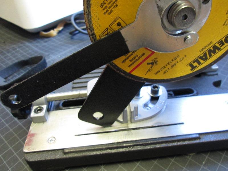 4 1/2 to 6inch cut-off conversion