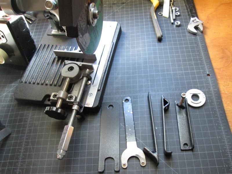 4 1/2 to 6inch cut-off conversion