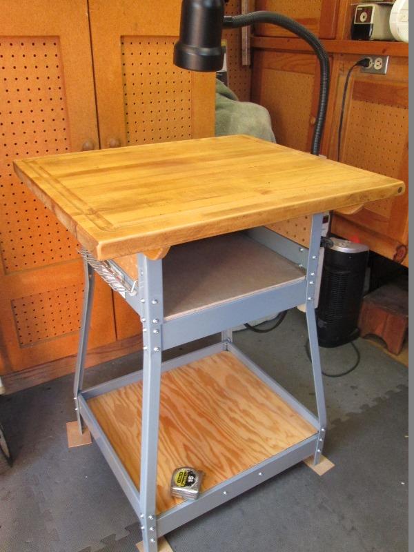 Modify Harbor Freight Workstation table